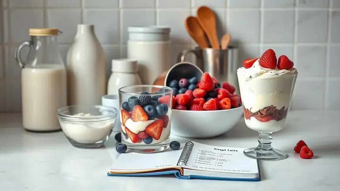 ingredientes simples e como reduzir erros