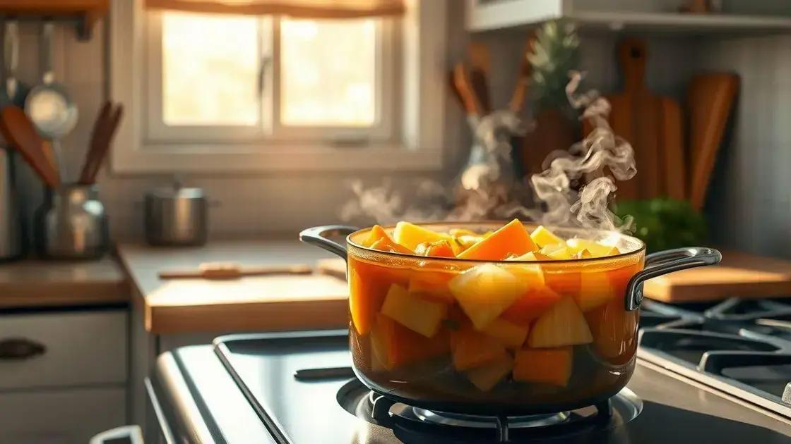 ingredientes simples e nutritivos para seu caldo