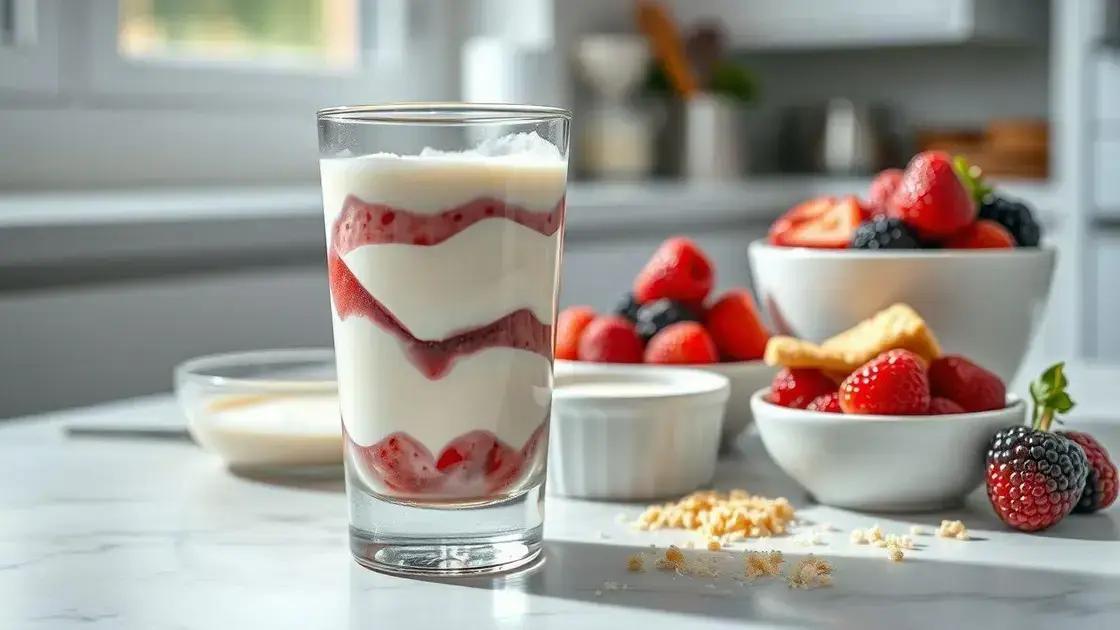 ingredientes simples e opções para variações