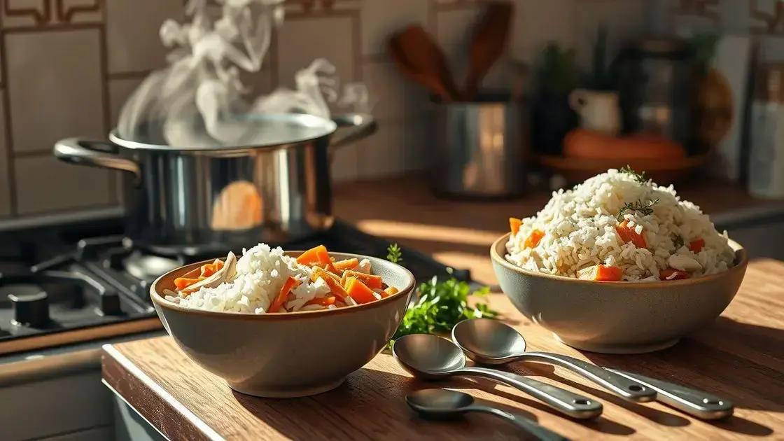 Ingredientes simples e substituições rápidas