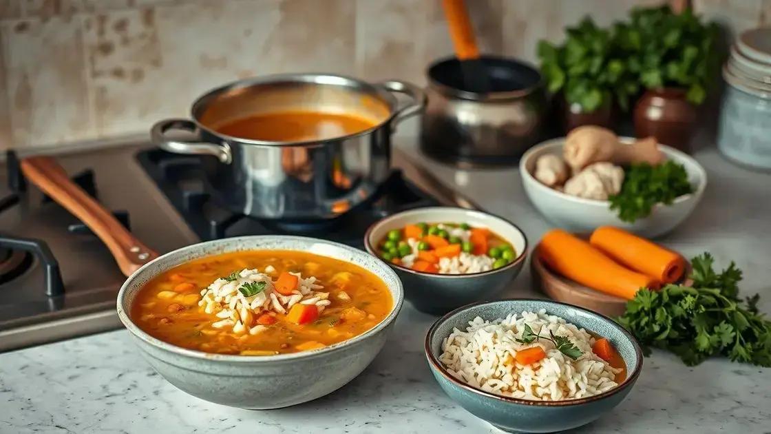 Ingredientes simples e variações para diferentes paladares
