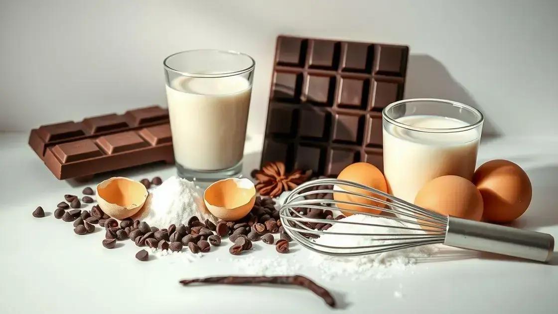 ingredientes simples para começar
