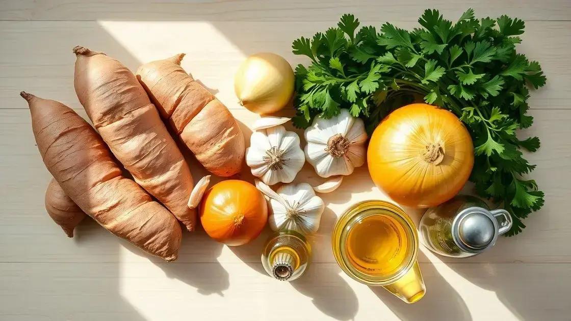 ingredientes simples para começar