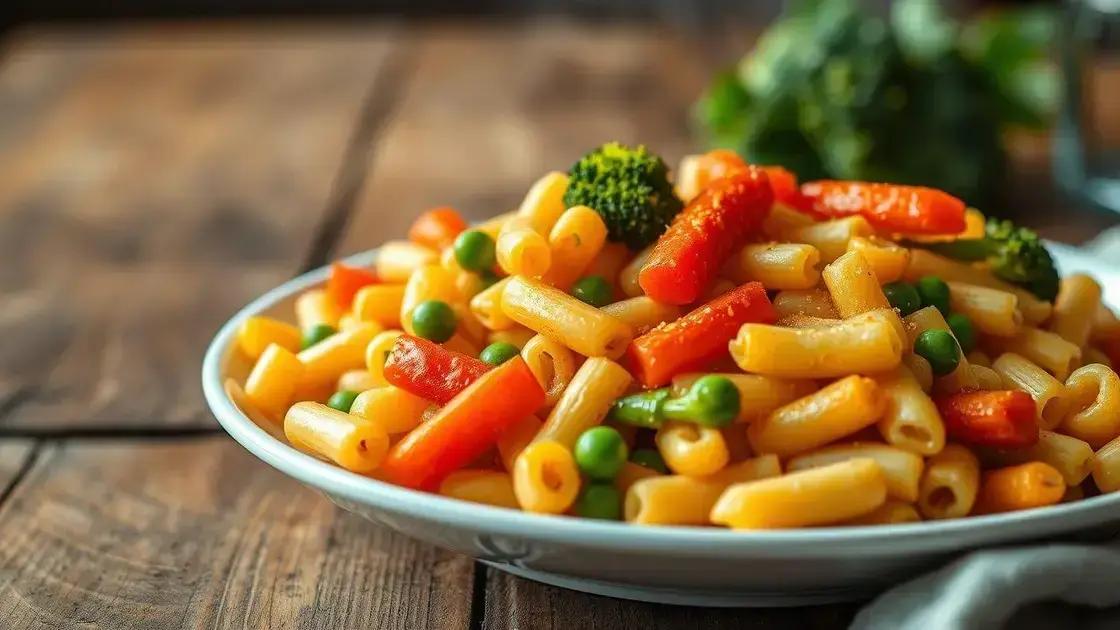 ingredientes simples para um prato colorido