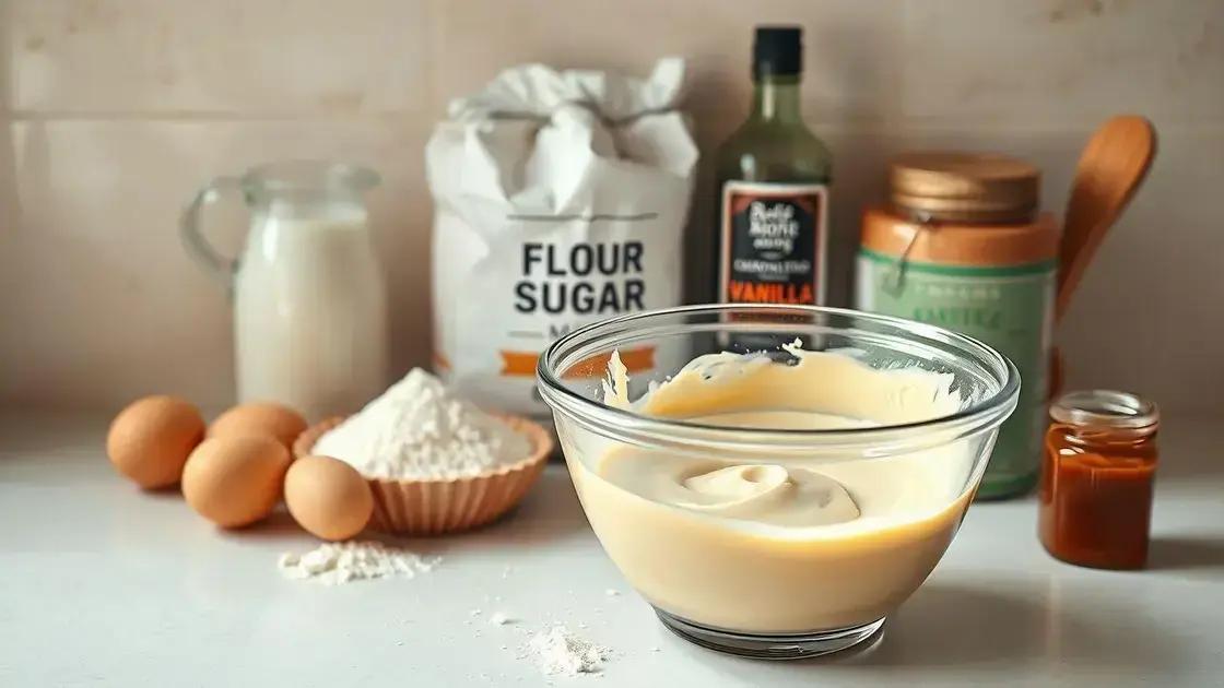 ingredientes simples para um pudim com textura perfeita