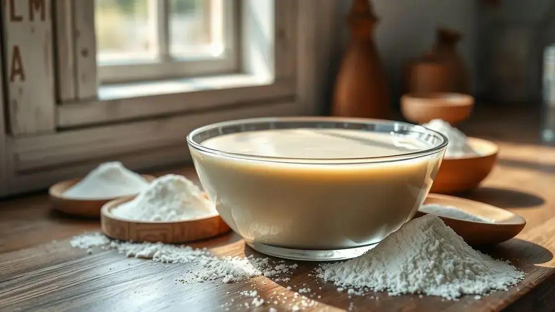 Ingredientes simples para uma textura cremosa e firme