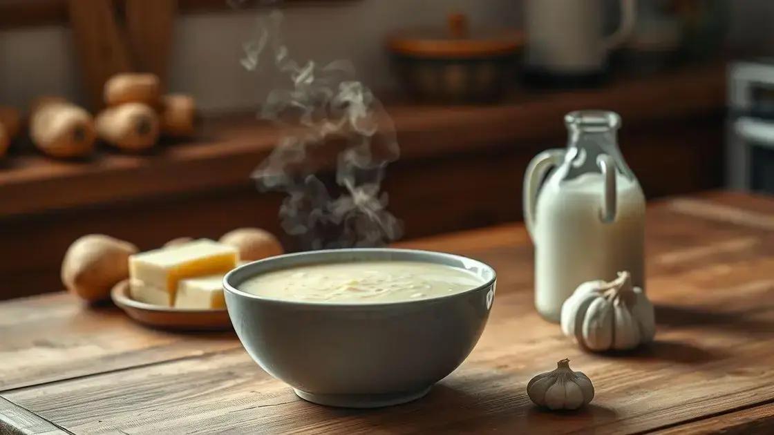 Ingredientes simples para uma versão cremosa e reconfortante