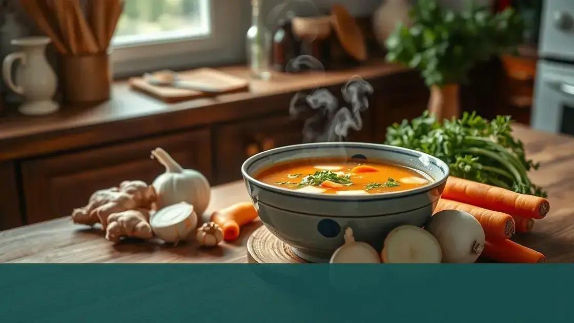 ingredientes simples que ajudam na recuperação