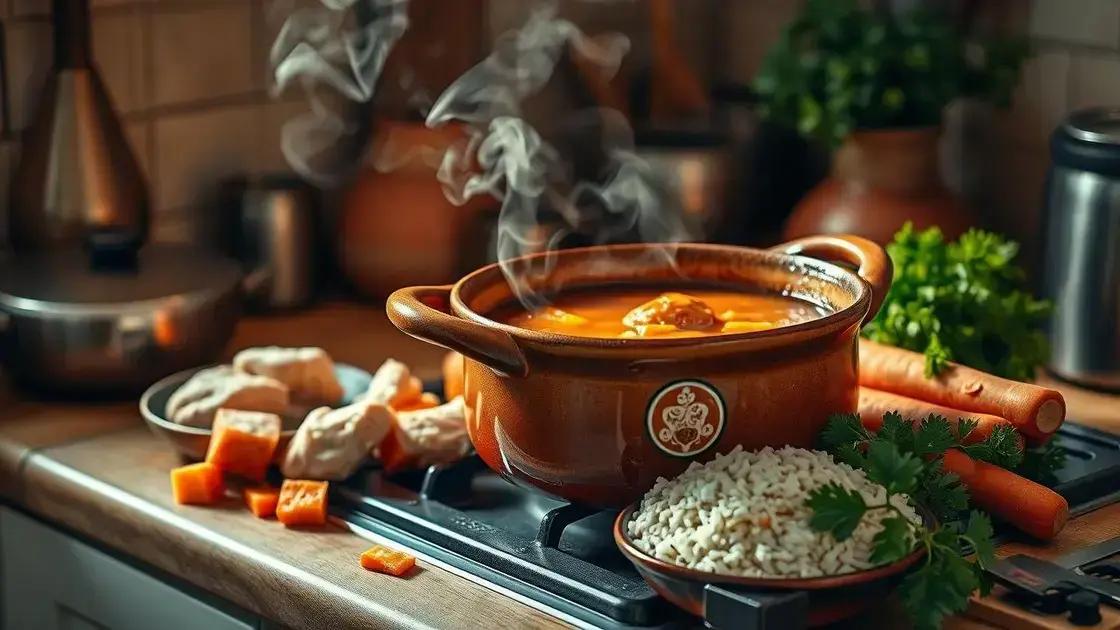 ingredientes simples que elevam o sabor da canja