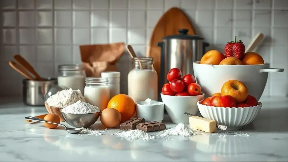 ingredientes simples que você já tem em casa