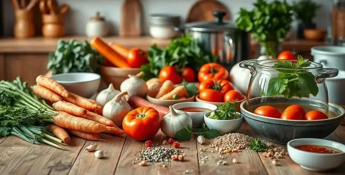 Ingredientes sopa; descubra combinações fáceis para uma sopa saborosa hoje