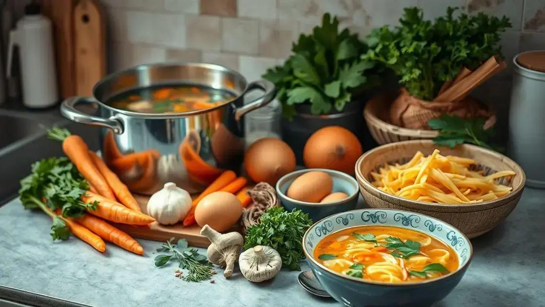 ingredientes versáteis que elevam o sabor do macarrão de sopa