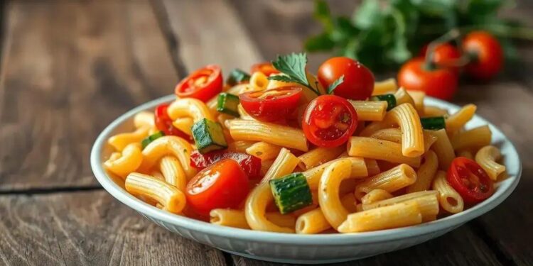 macarrao com legumes: descubra como preparar uma refeicao simples e nutritiva