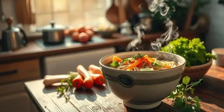 macarrão de sopa; transforme ingredientes simples em conforto no seu prato hoje