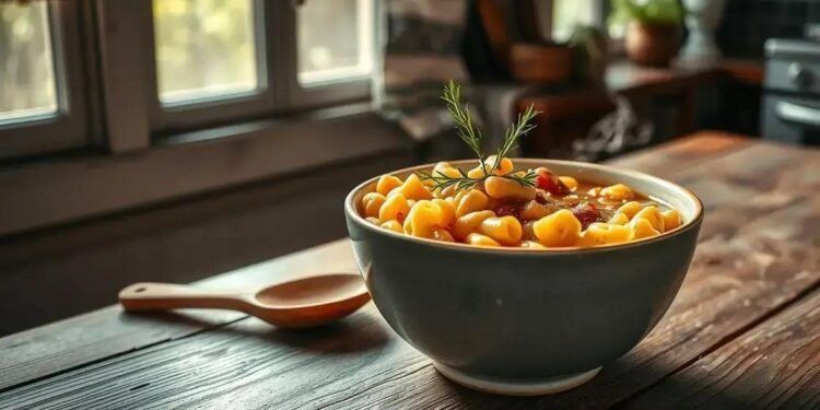 macarrão pra sopa; descubra como preparar um caldo reconfortante em minutos