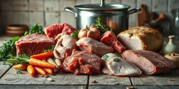 Melhores carnes para sopa: descubra opções que enriquecem seu caldo