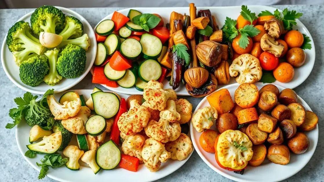 Misturas de legumes com o que realçam o sabor natural dos alimentos