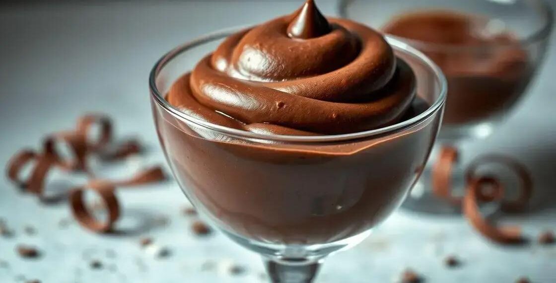 mousse de chocolate para recheio de bolo; descubra a textura cremosa que encanta