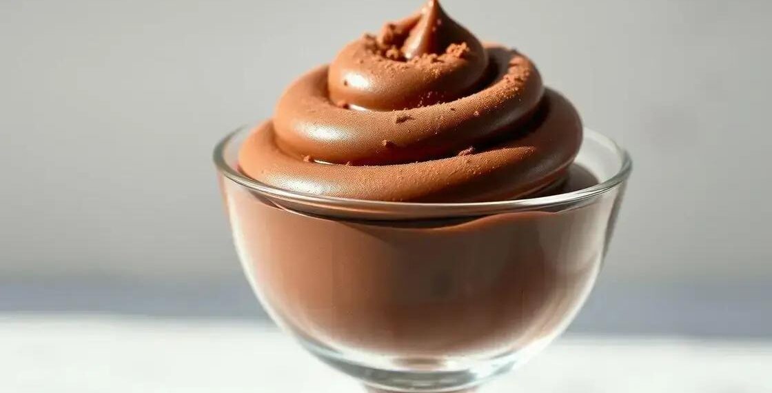 mousse de chocolate receita; descubra a textura cremosa que derrete na boca