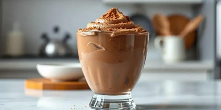 mousse de chocolate sem gelatina: sobremesa cremosa em minutos, e deliciosa
