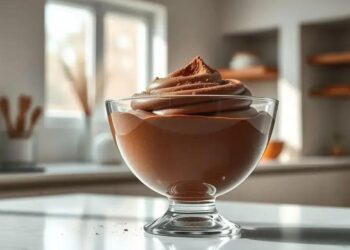mousse de chocolate simples no liquidificador: sobremesa prática e rápida