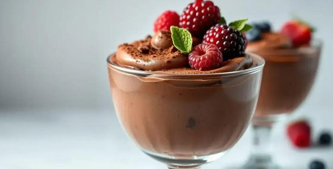 mousse de chocolate tradicional; aprenda o segredo da textura sedosa em casa