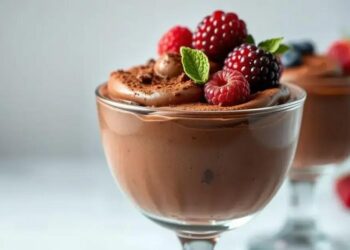 mousse de chocolate tradicional; aprenda o segredo da textura sedosa em casa