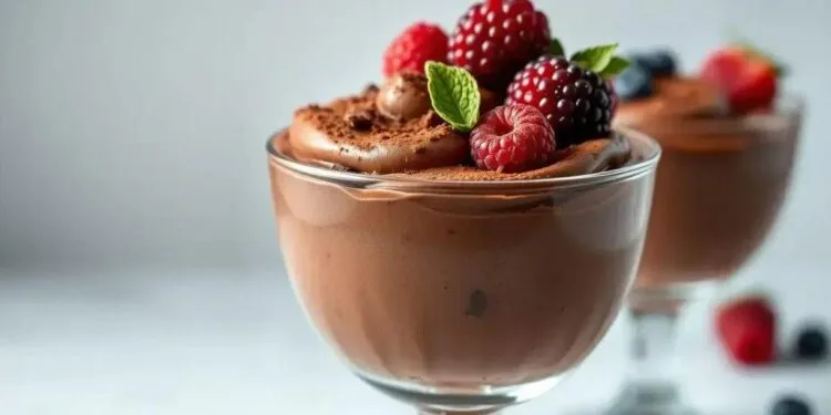 mousse de chocolate tradicional; aprenda o segredo da textura sedosa em casa