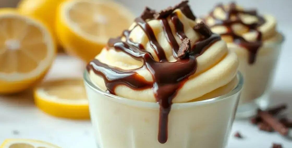 mousse de limão com chocolate: segredos para textura suave e sabor irresistível