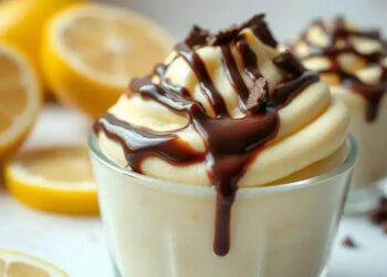 mousse de limão com chocolate: segredos para textura suave e sabor irresistível