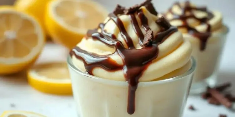 mousse de limão com chocolate: segredos para textura suave e sabor irresistível