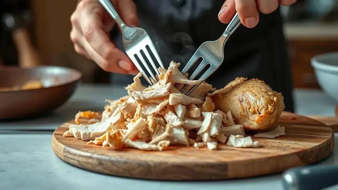 O passo a passo perfeito para desfiar o frango sem erro O passo a passo perfeito para desfiar o frango sem erro