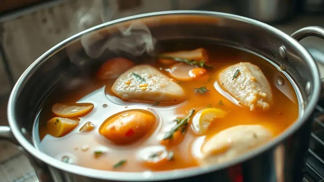 O segredo do caldo dourado e saboroso