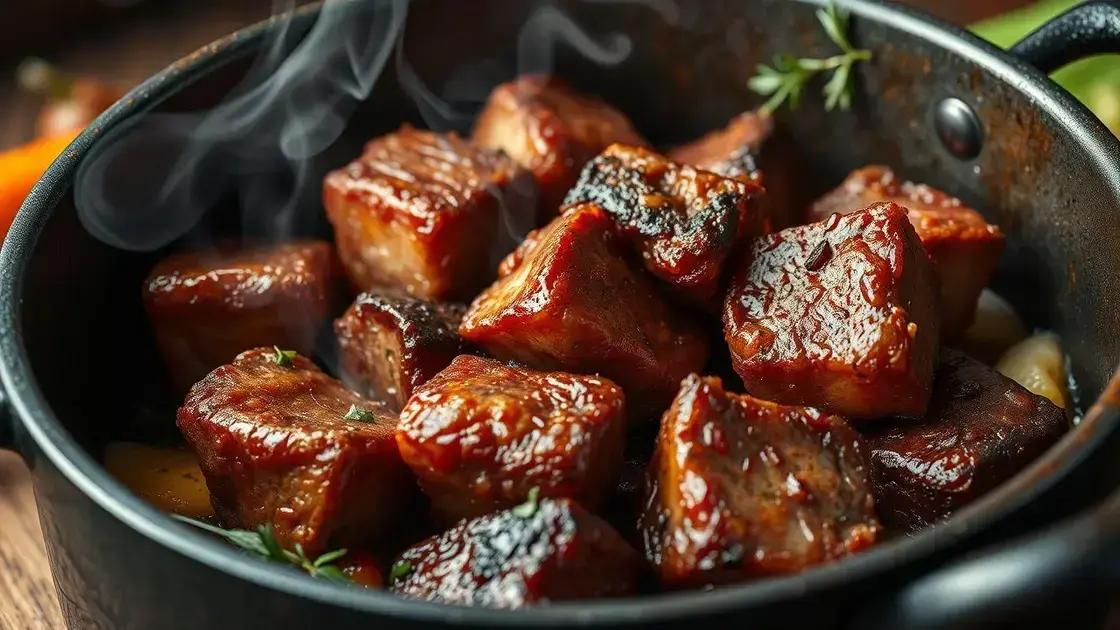 O segredo do preparo da carne macia