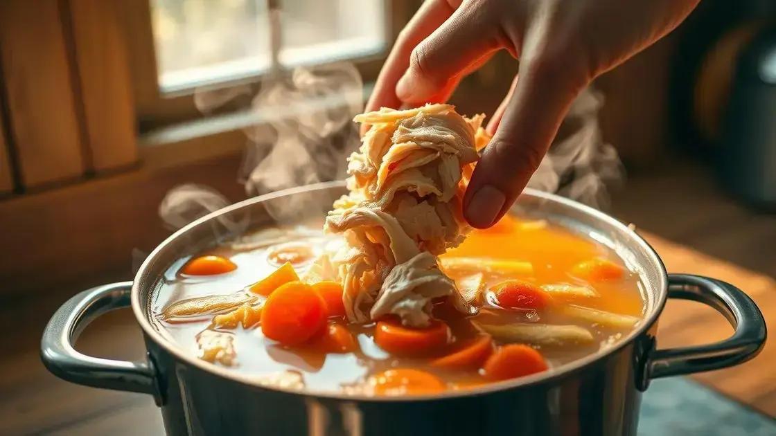 Passo a passo: como preparar a canja perfeita