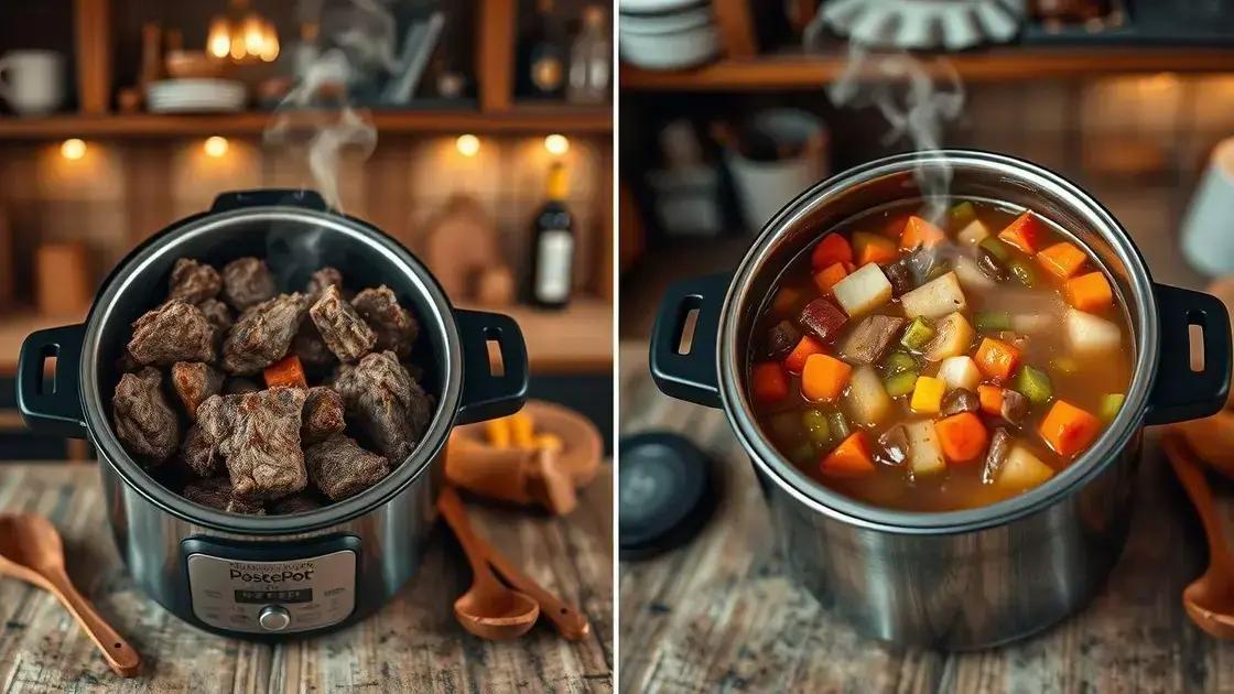 Passo a passo: como preparar sua sopa com carne macia