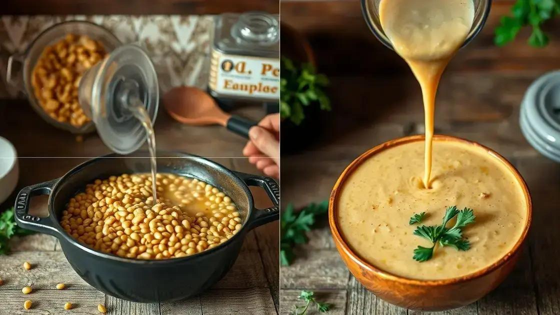 Passo a passo: como preparar sua sopa de lentilha
