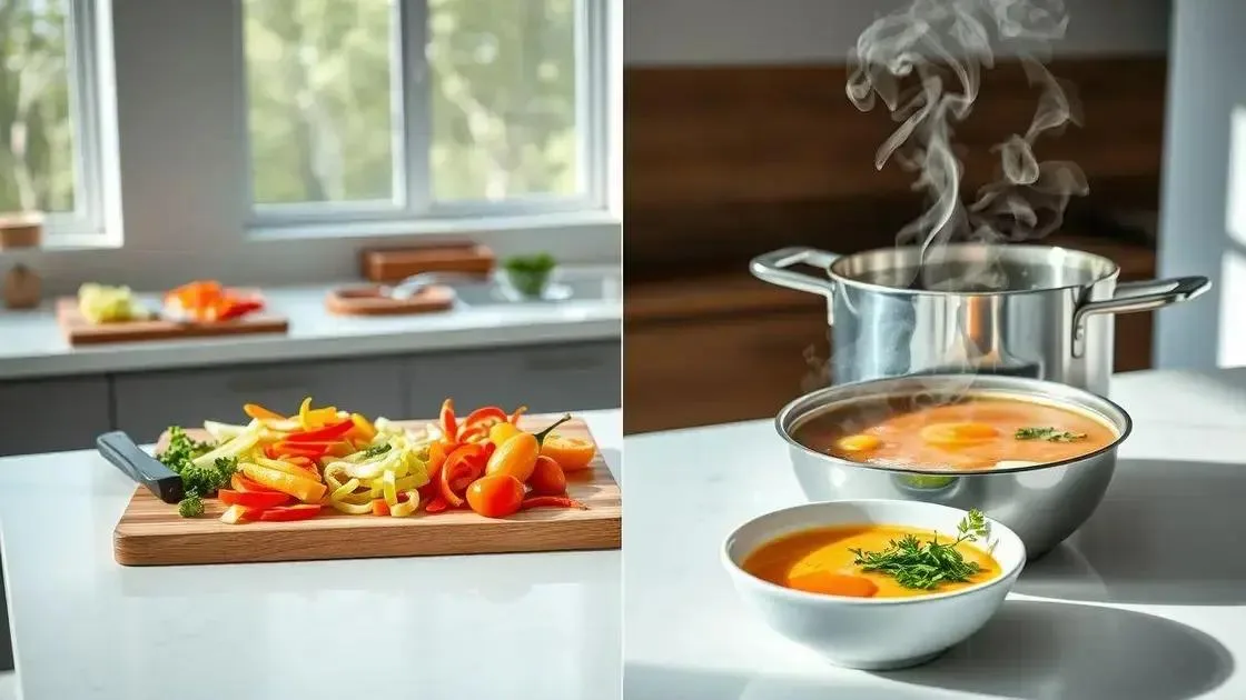 Passo a passo: como preparar sua sopa em menos de 30 minutos Passo a passo: como preparar sua sopa em menos de 30 minutos