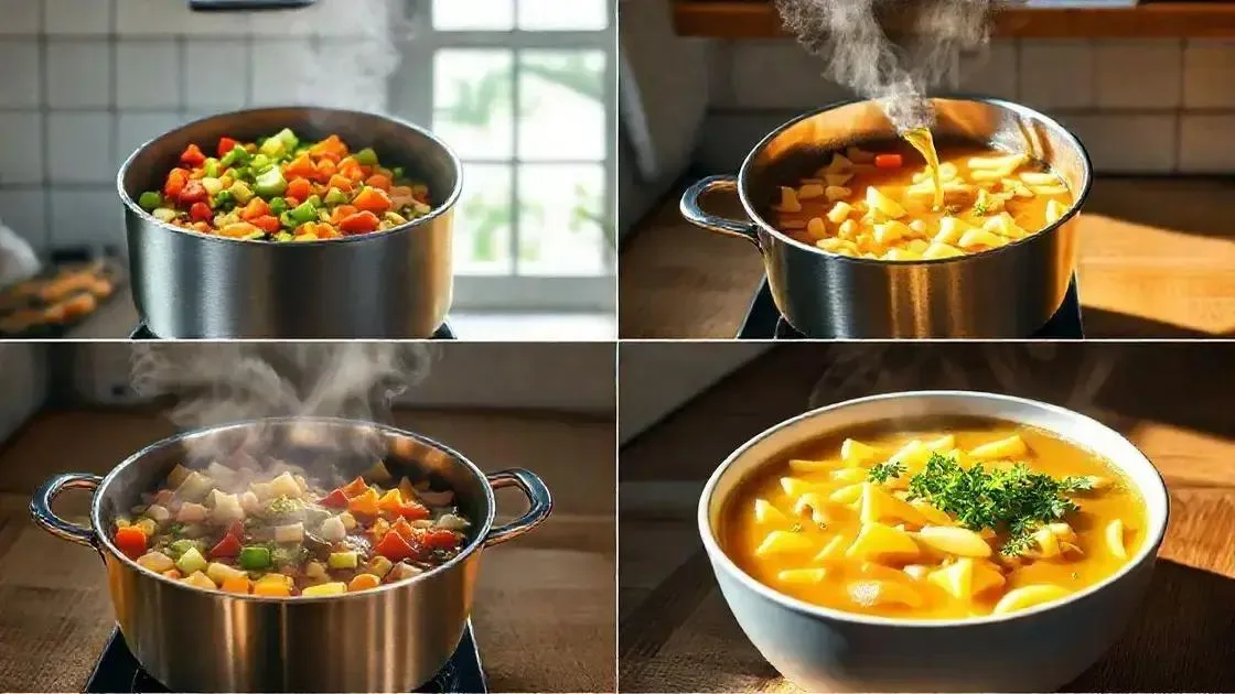 Passo a passo: como preparar sua sopa perfeita Passo a passo: como preparar sua sopa perfeita