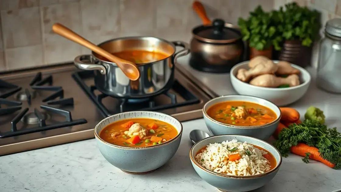 Passo a passo: do caldo ao prato pronto