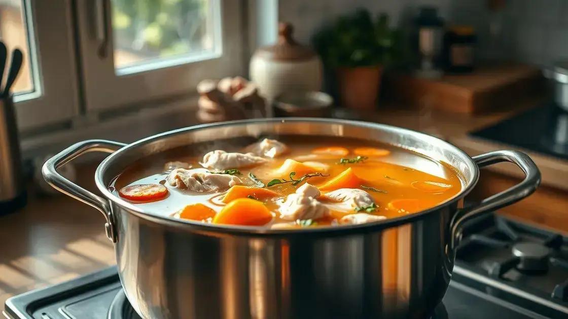 Passo a passo para o caldo perfeito