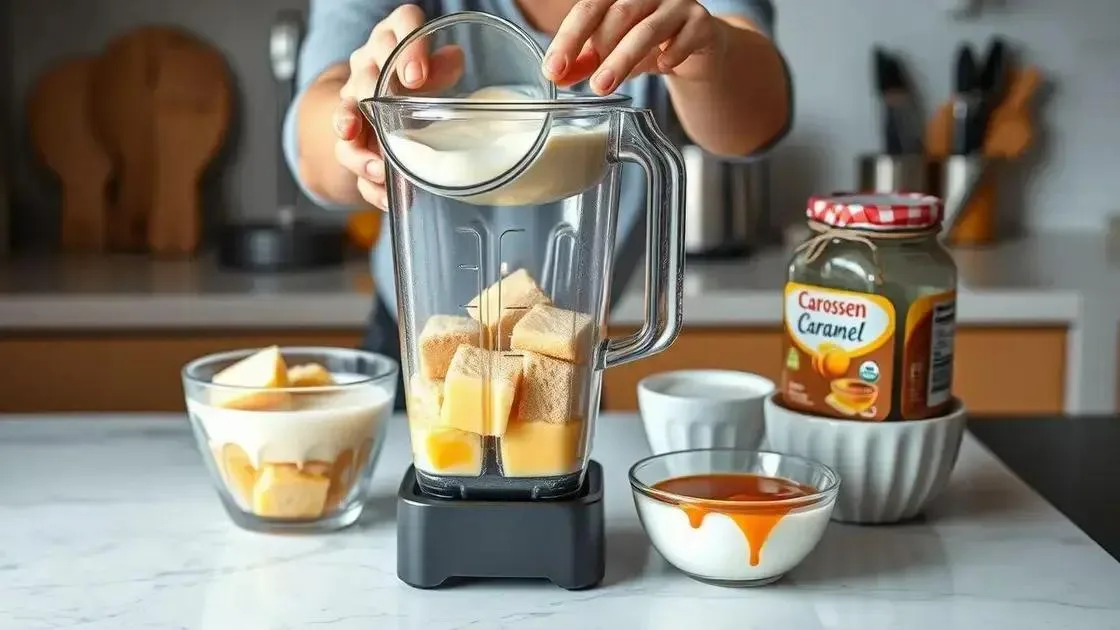 preparo no liquidificador: passo a passo