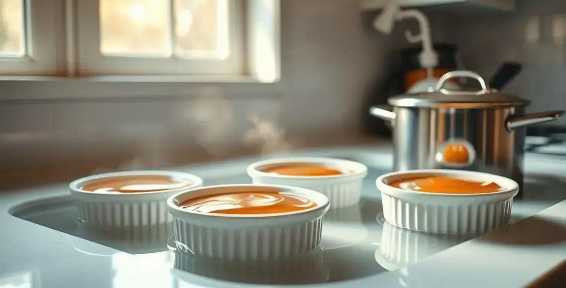 Pudim banho maria; segredo da textura cremosa que impressiona na sobremesa