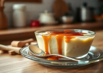pudim de leite condensado com creme de leite; segredos para textura cremosa