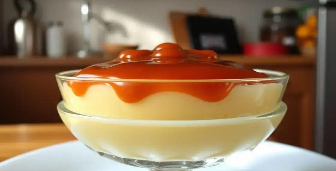 pudim de leite condensado e creme de leite; segredos para textura suave em casa