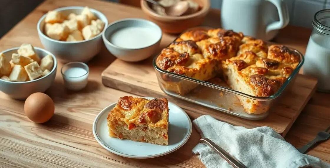 pudim de pao receita: transforme pão velho em sobremesa cremosa em poucas etapas