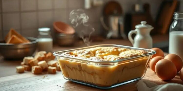 pudim de pão simples; descubra como fazer uma sobremesa prática que impressiona