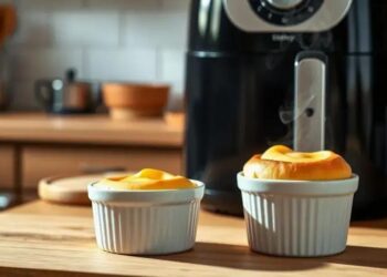 pudim na airfryer; aprenda a deixar com textura cremosa em casa