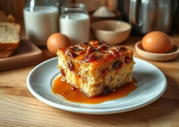 pudim simples de pão; descubra como fazer uma sobremesa macia e econômica hoje