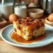 pudim simples de pão; descubra como fazer uma sobremesa macia e econômica hoje